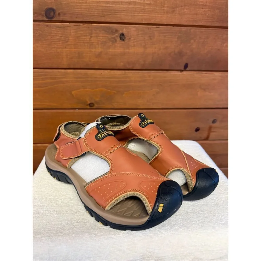 Fashion Men’s Closed toe Sandals Sz 44(11) NWOT